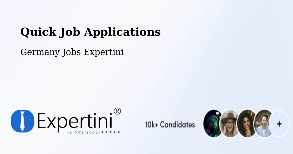 Quick Apply Feature – Ahlen - Germany Jobs Expertini